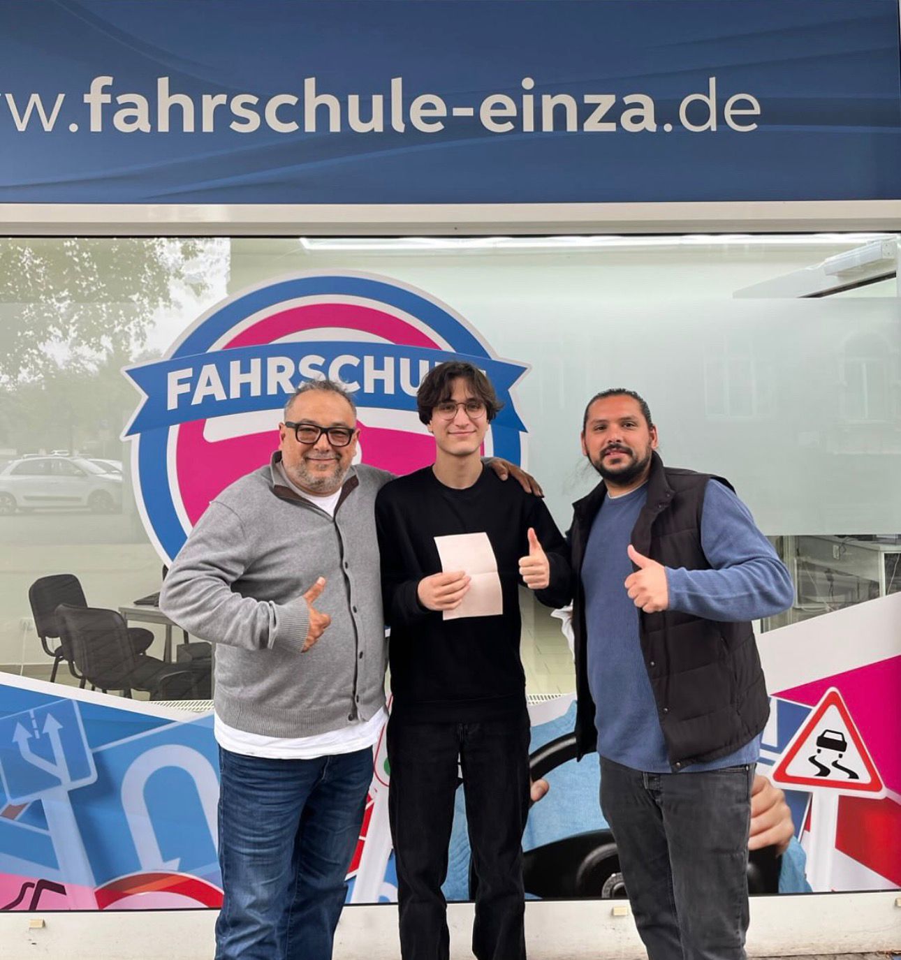 Junge Fahrschüler bei der Fahrschule einzA in Oberhausen